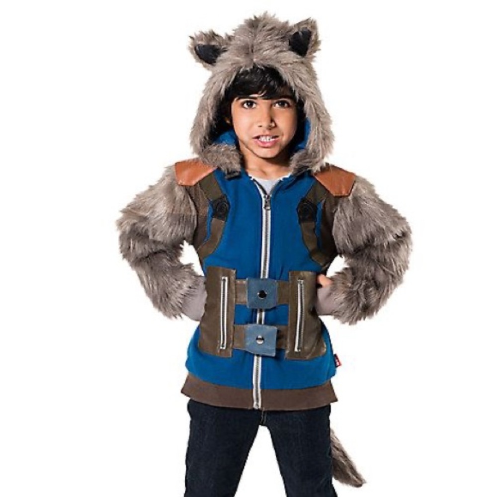 Disney Parks Store Guardians of the Galaxy Rocket Raccoon Jacket Costume 7/8